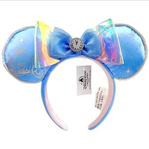 DisneyParks Cinderella Minnie Mouse Ears Headband Disneyland